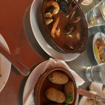 Costa Brava - Croquettes and seafood in marinara sauce - Tapas Bars Near Me - San Diego, California