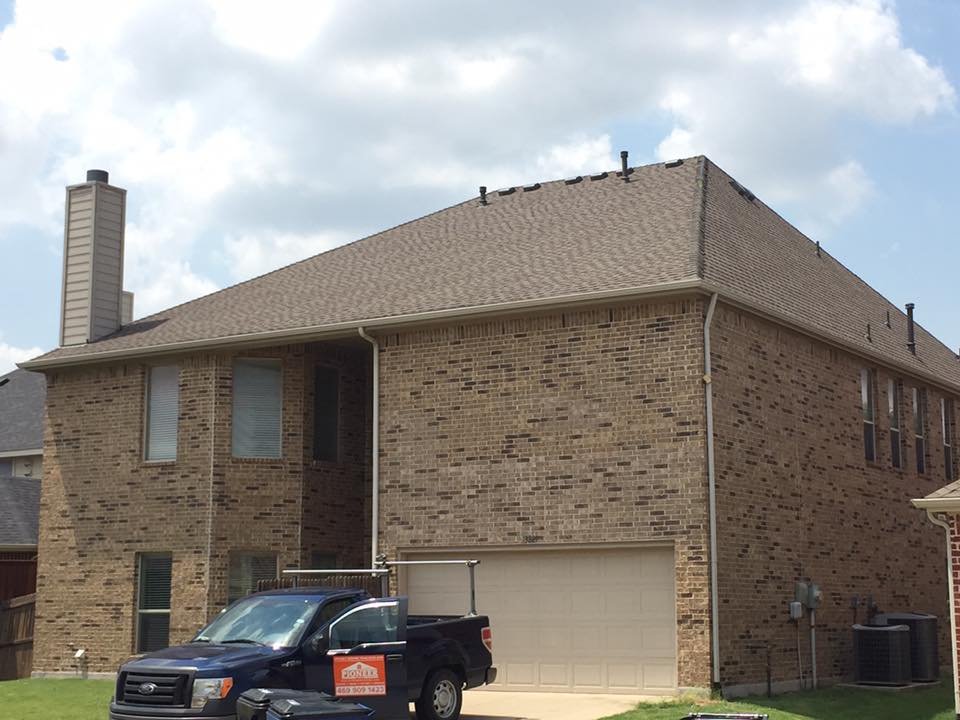 Slide of Pioneer Roofing