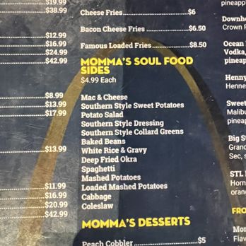 Momma’s Soul Fish & Chicken - Menu - Soul Food Near Me - Mesa, Arizona