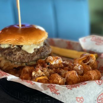 Bubba's 33 - Burger with tots - American Near Me - Wesley Chapel, Florida