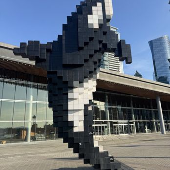 Digital Orca By Douglas Coupland - Next to one of the convention centers. - Public Art Near Me - Vancouver, British Columbia Digital Orca By Douglas Coupland - Next to one of the convention centers. - Public Art Near Me - Vancouver, British Columbia