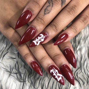 Garden Nails - Acrylic set $80 - Nail Salons Near Me - Kapolei, Hawaii Garden Nails - Acrylic set $80 - Nail Salons Near Me - Kapolei, Hawaii