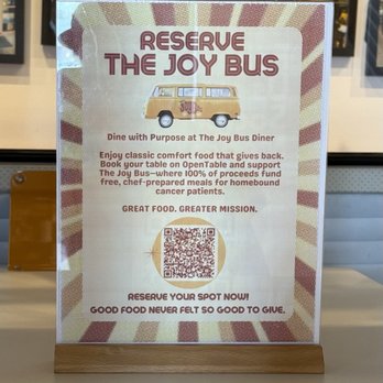 The Joy Bus Diner - Their Mission Statement - Breakfast & Brunch Near Me - Phoenix, Arizona