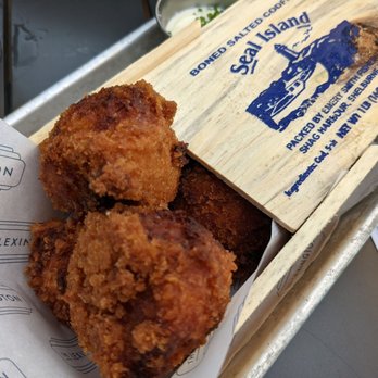 The Lexington - Salt cod fritters - American Near Me - Cambridge, Massachusetts