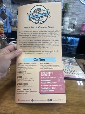 Menu photo 3 Courtyard Cafe Dells Wisconsin Dells, WI Menu photo 3 Courtyard Cafe Dells Wisconsin Dells, WI
