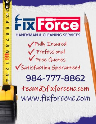 FIX FORCE - Updated May 2025 - Request a Quote - 9650 Strickland Rd ...
