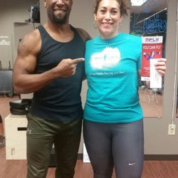 Master Fitness Studio - Our winner of the Plank Playoffs challenge! She worked hard for the win and earned a free flight pass to iFly indoor skydiving! Congrats!