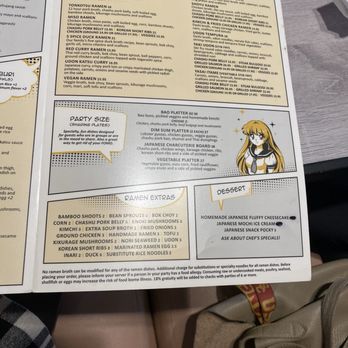 Ramen Lab Eatery - West Boca Raton - Menu - Sailor Moon Side - Ramen Near Me - Boca Raton, Florida