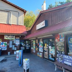 Dannys Tobacco - The two main entrances, Right goes to the Cigarette/Cigar etc.. The left goes to the Deli and convenience side.