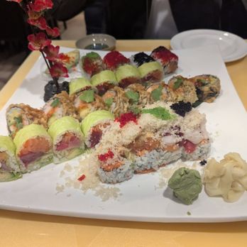 Blue Wazabi - Bronx Bomber, Luck of the Irish, Paradise Cove and Roe Roe Roe Your Boat.. - Japanese Near Me - Madison, New Jersey