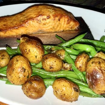 Seasons 52 - Cedar Plank-Roasted Salmon - New American Near Me - Altamonte Springs, Florida