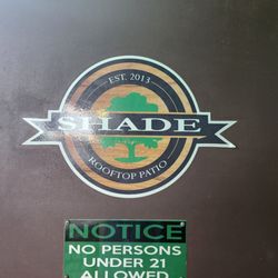 Shade Rooftop Patio