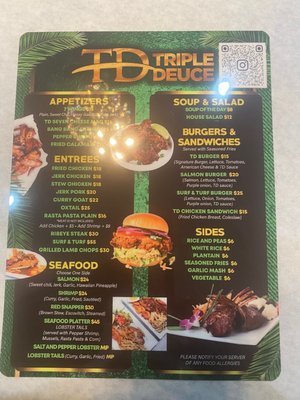 Menu photo 3 Triple Deuce Bronx, NY