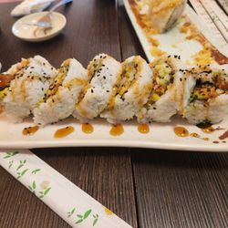 Maui Sushi & Teriyaki - Spider Roll. Softshell crab. FAVORITE!