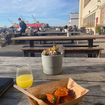 Faction Brewing - Elite food and drink, and VIEW!!! Love coming to this place on a sunny day where you get to see the Bay view! - Breweries Near Me - Alameda, California