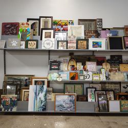 Goodwill Thrift Store & Donation Center - The newly organized wall picture area looks great!!