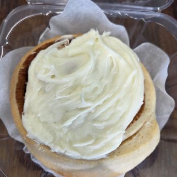Aunt Selena's Bakery - Frosted cinnamon roll - Bakeries Near Me - Port Angeles, Washington