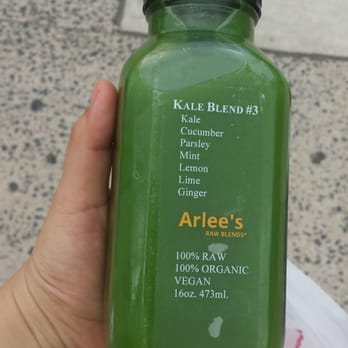 Arlee's Raw Blends - The Kale #3 bkend. Freshly made today. - Juice Bars & Smoothies Near Me - Princeton, New Jersey Arlee's Raw Blends - The Kale #3 bkend. Freshly made today. - Juice Bars & Smoothies Near Me - Princeton, New Jersey