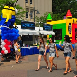 Iowa City Jazz Festival, Summer of the Arts - Colorful FUN Zone at the Iowa City Jazz Festival!
