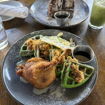 Bone Kettle - Duck & Pandan Waffles - Breakfast & Brunch Near Me - Pasadena, California