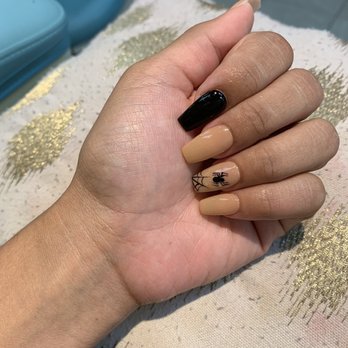 iNails & Spa - Spooky Nails (SNS w/ tip) - Nail Salons Near Me - Burbank, California iNails & Spa - Spooky Nails (SNS w/ tip) - Nail Salons Near Me - Burbank, California