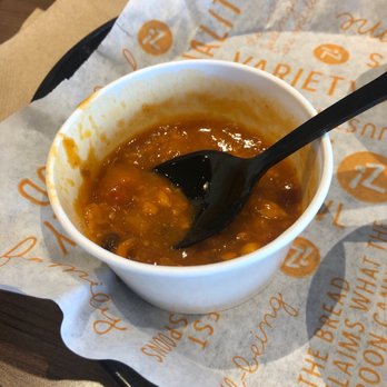 Z!Eats - Fiery Enchilada. Soup was so good, I couldn't wait to take a photo! - Salad Near Me - Florence, Kentucky