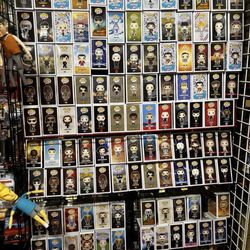 Imaginarium Old Market Mercantile - One of the many walls of Funko Pops