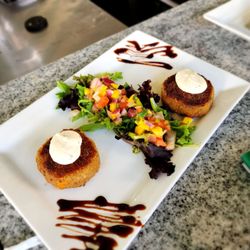 Gelston House - Crab Cakes. Pretty good!