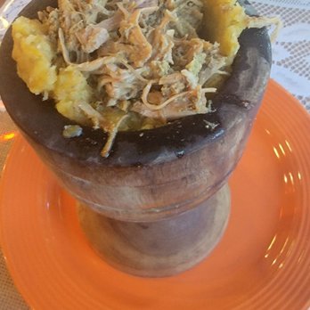 Boriken Restaurant - 3 fongo de pernil - Puerto Rican Near Me - Beaverton, Oregon