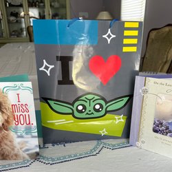 Dollar Tree - My gift bag and cards.