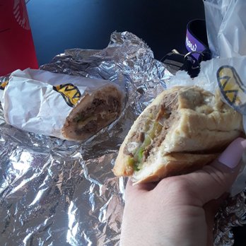 Which Wich - Philly cheesesteak 6" - Sandwiches Near Me - San Diego, California Which Wich - Philly cheesesteak 6" - Sandwiches Near Me - San Diego, California