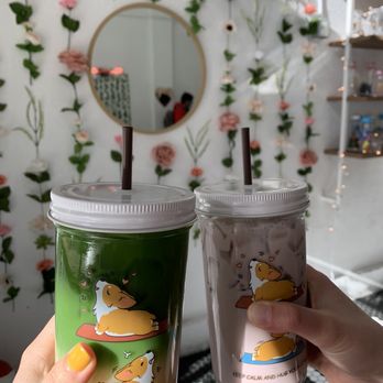 The Moo Bar - Matcha horchata & Ube latte - Desserts Near Me - Seattle, Washington The Moo Bar - Matcha horchata & Ube latte - Desserts Near Me - Seattle, Washington