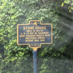 Stone House Historical Marker - Stone House Historical Marker, Cape Vincent