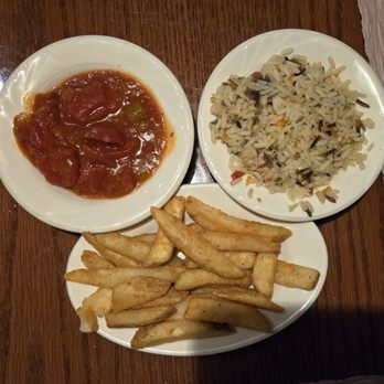 The Crab Trap - Stewed Tomato, Pilaf and Fries - Seafood Near Me - Somers Point, New Jersey The Crab Trap - Stewed Tomato, Pilaf and Fries - Seafood Near Me - Somers Point, New Jersey