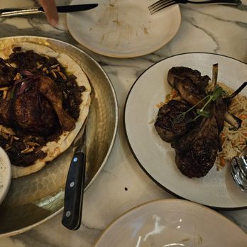 Ammatoli - Palestinian msakhan and ouzi lamb chops - Mediterranean Near Me - Long Beach, California Ammatoli - Palestinian msakhan and ouzi lamb chops - Mediterranean Near Me - Long Beach, California