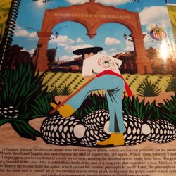 El Jimador Mexican Restaurant - Menu cover.