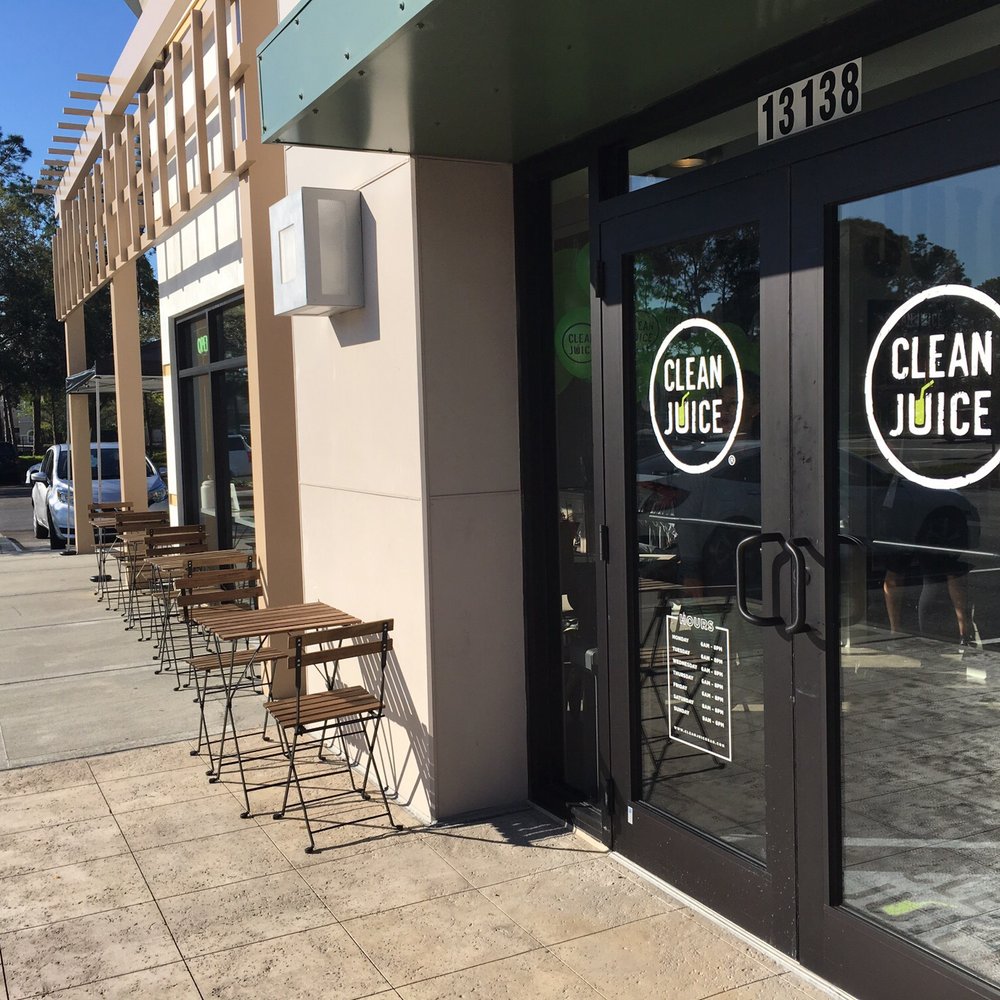 Clean Juice - Outdoor seating - Juice Bars & Smoothies Near Me - Tampa, Florida Clean Juice - Outdoor seating - Juice Bars & Smoothies Near Me - Tampa, Florida