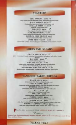Menu photo 7 Avatar Indian Grill Salinas, CA