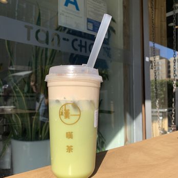 Tan-Cha - Matcha milk tea with tiramisu foam - Bubble Tea Near Me - Los Angeles, California Tan-Cha - Matcha milk tea with tiramisu foam - Bubble Tea Near Me - Los Angeles, California