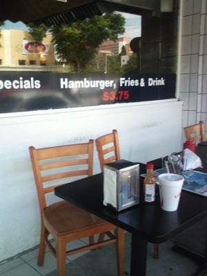 Photo of Jose Bernstein's - Los Angeles, CA, US. outdoor tables 4 dogs
