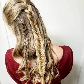 Braid in Manhattan - New Year's Eve style - Hair Stylists Near Me Braid in Manhattan - New Year's Eve style - Hair Stylists Near Me