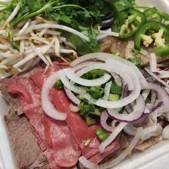 Pho Pasteur 2 - Combination pho to go TONS OF MEAT (xl). - Vietnamese Near Me - Carrollton, Texas