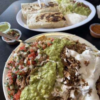 Taqueria Chapala - Super nachos with carnitas and super quesadilla - Breakfast & Brunch Near Me - San Francisco, California