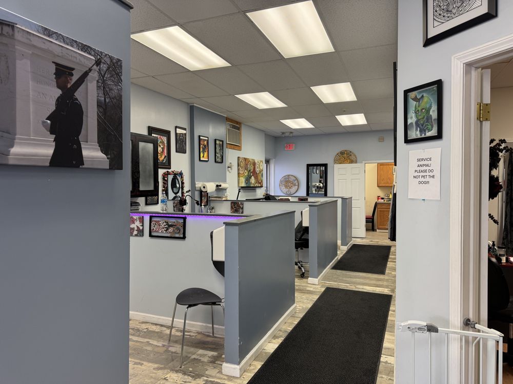 Darkwater Tattoo Shop Logo