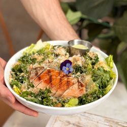 Ol Days - Funky Caesar Salad with chicken