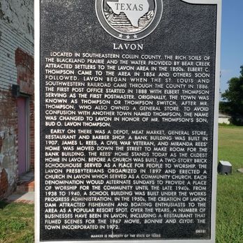 Bonnie and Clyde Movie Set - Historic information - Landmarks & Historical Buildings Near Me - Lavon, Texas