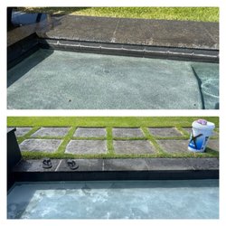 All Kine Pools & Spas - Before & after calcium deposit removal