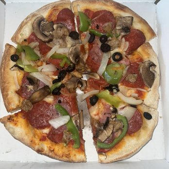 Frugatti's - Combination pizza. - Italian Near Me - Bakersfield, California