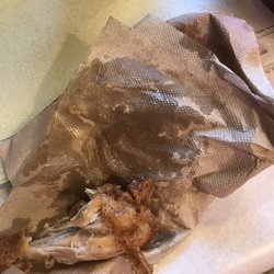KFC - The grease from one tiny drumstick.