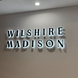 Wilshire Madison - Sign in the dispensary